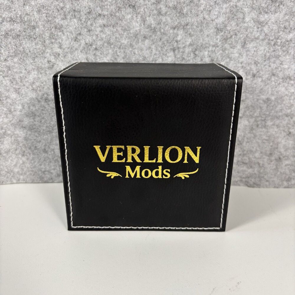 EMPTY REPLACEMENT BOX ONLY - Verlion Mods Watch Box - 4.5" x 4.5" x 3"